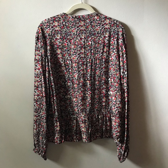NWT Mango Floral Print Blouse - Picture 7 of 9